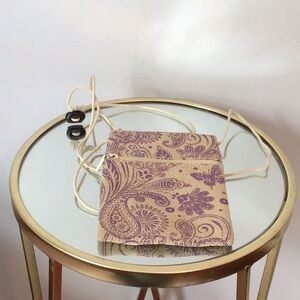 Purple Paisley Purse